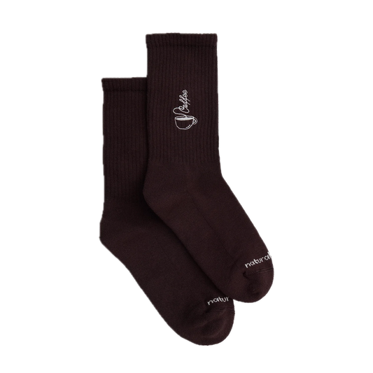 Sportsocken Kaffee