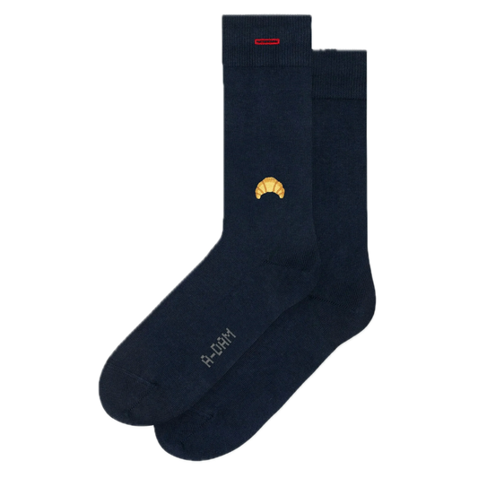 Socken mit Stickerei