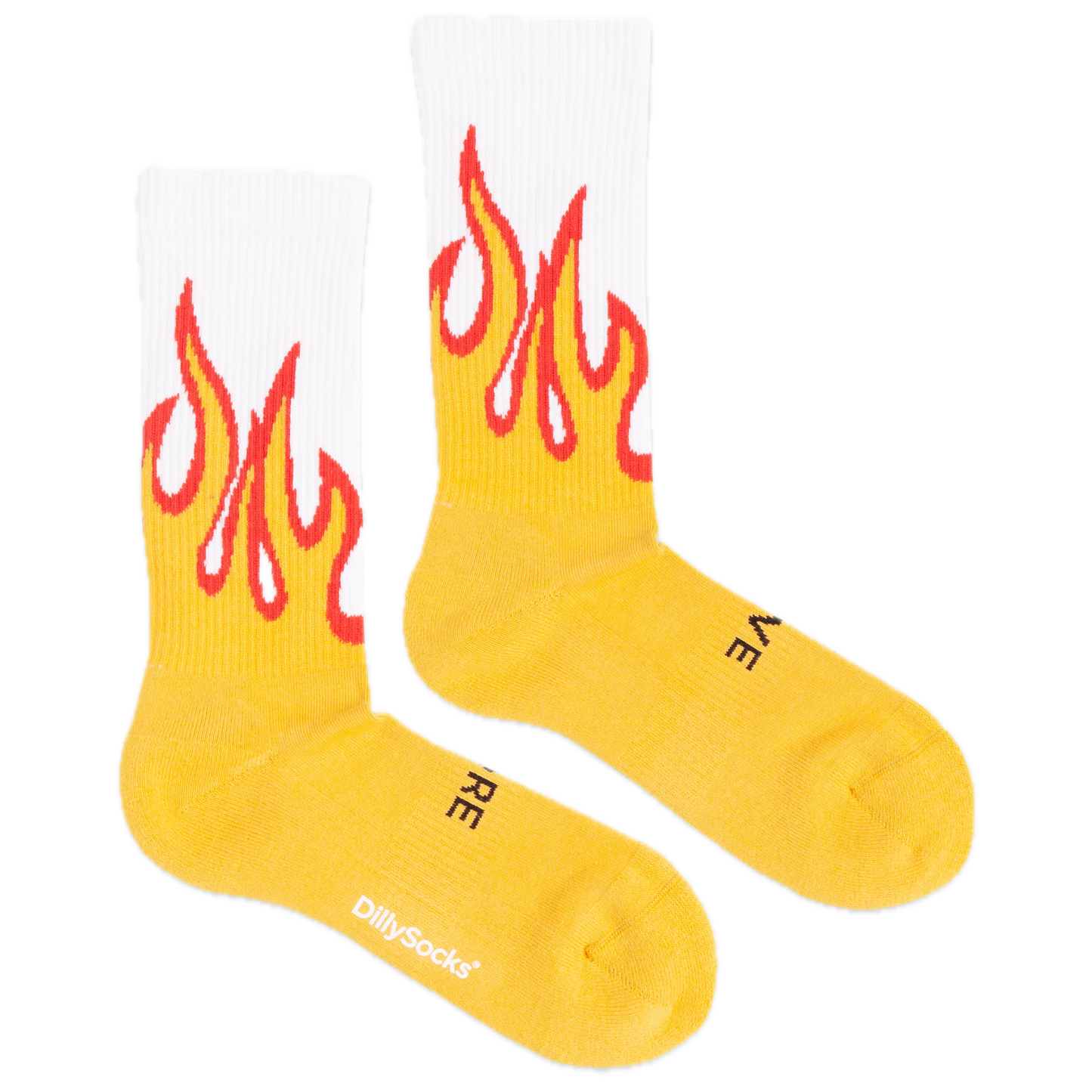 Socken mit Feuer DillySocks