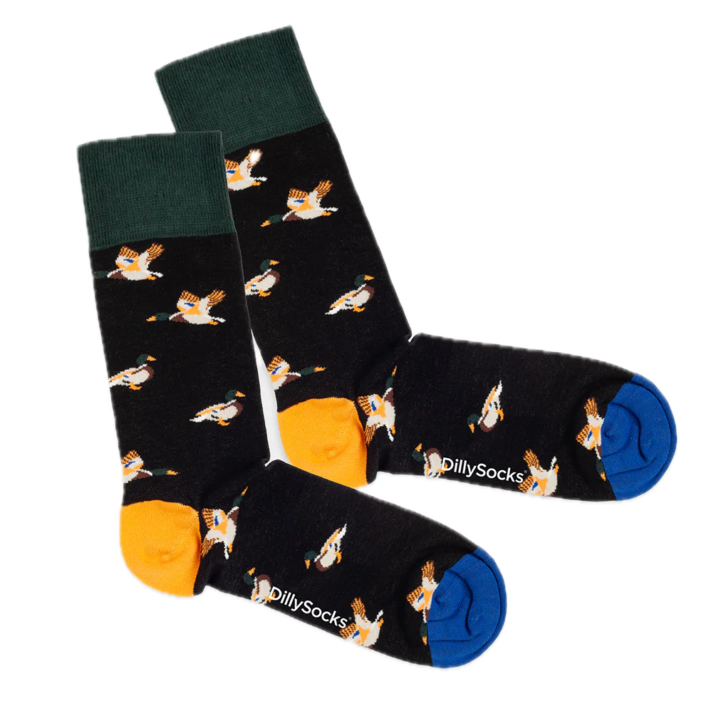 Socken mit Enten