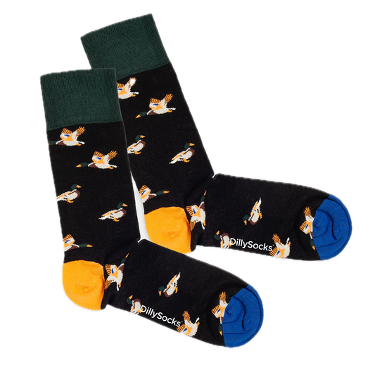 Socken mit Enten
