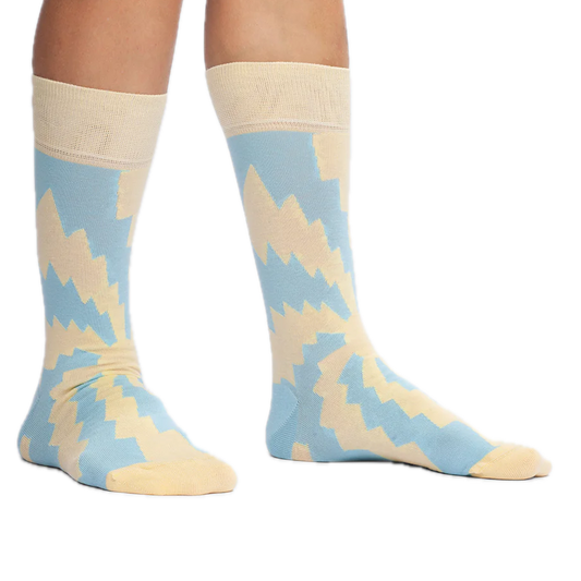 Socken mit Pastell-Blitzen