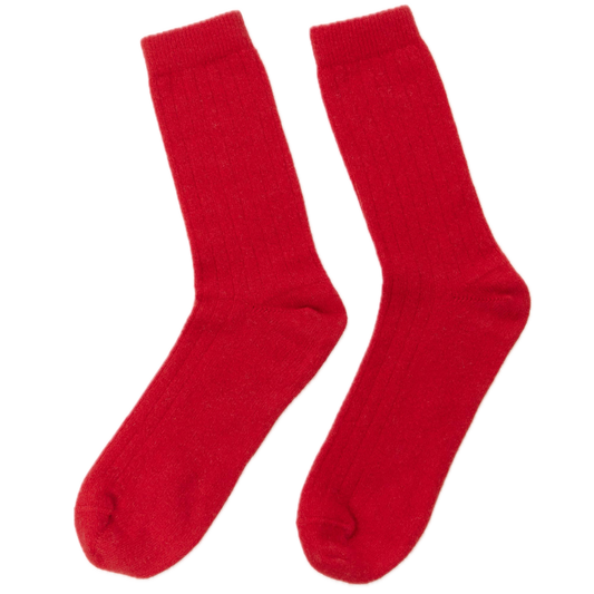 Lisos plain wool socks