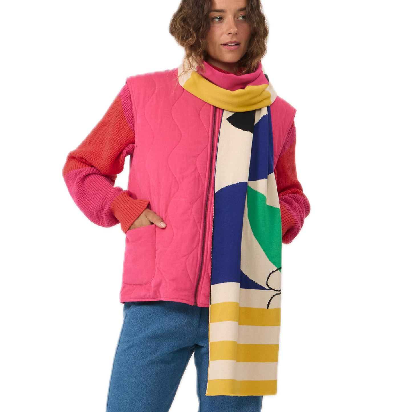 London Baumwoll-Schal