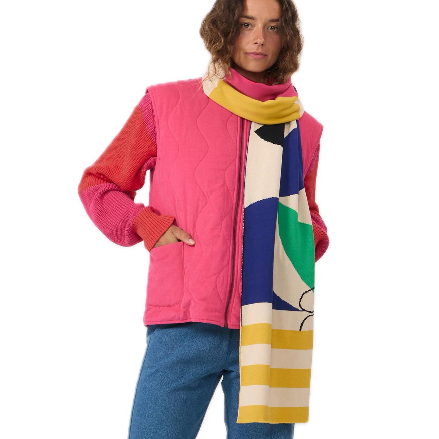 London Baumwoll-Schal