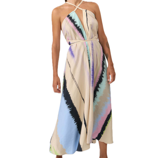 multipositions Dress aus Tencel-Modal, lang