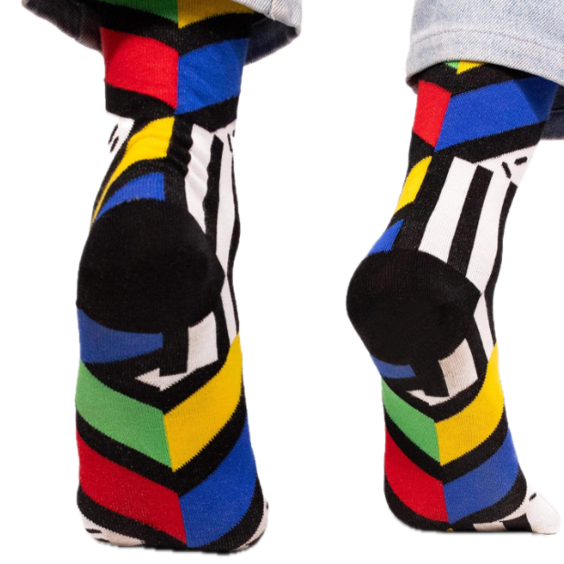 Pop-Art-Socken
