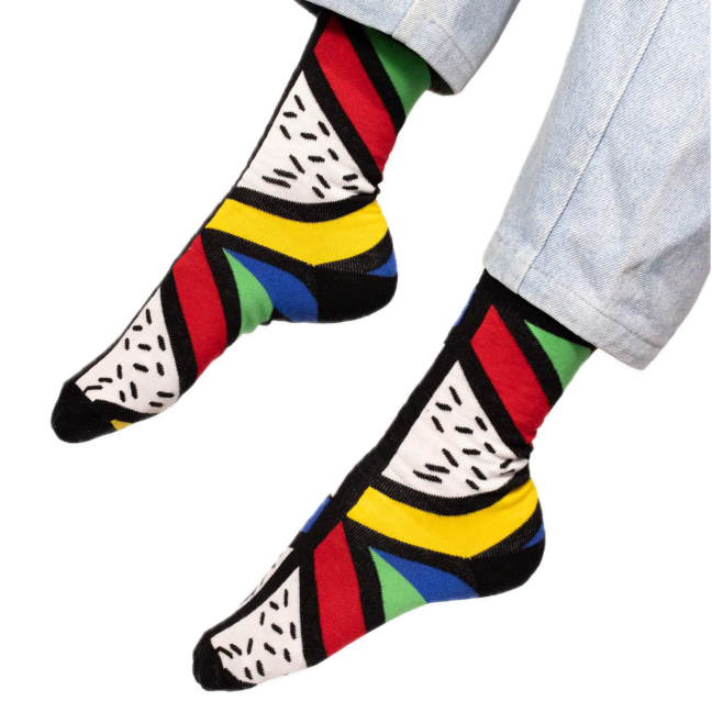 Pop-Art-Socken