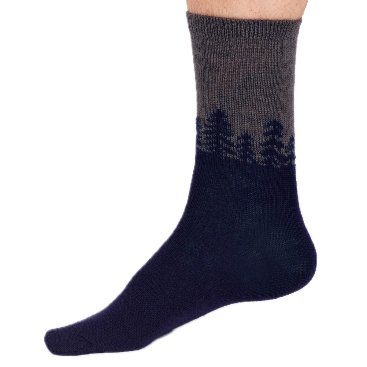 warme Wollsocken, Nadelbaum