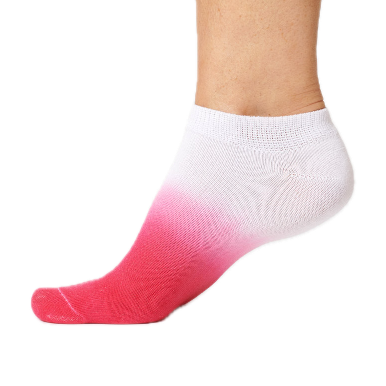 Sneaker-Socken, Dip Dye