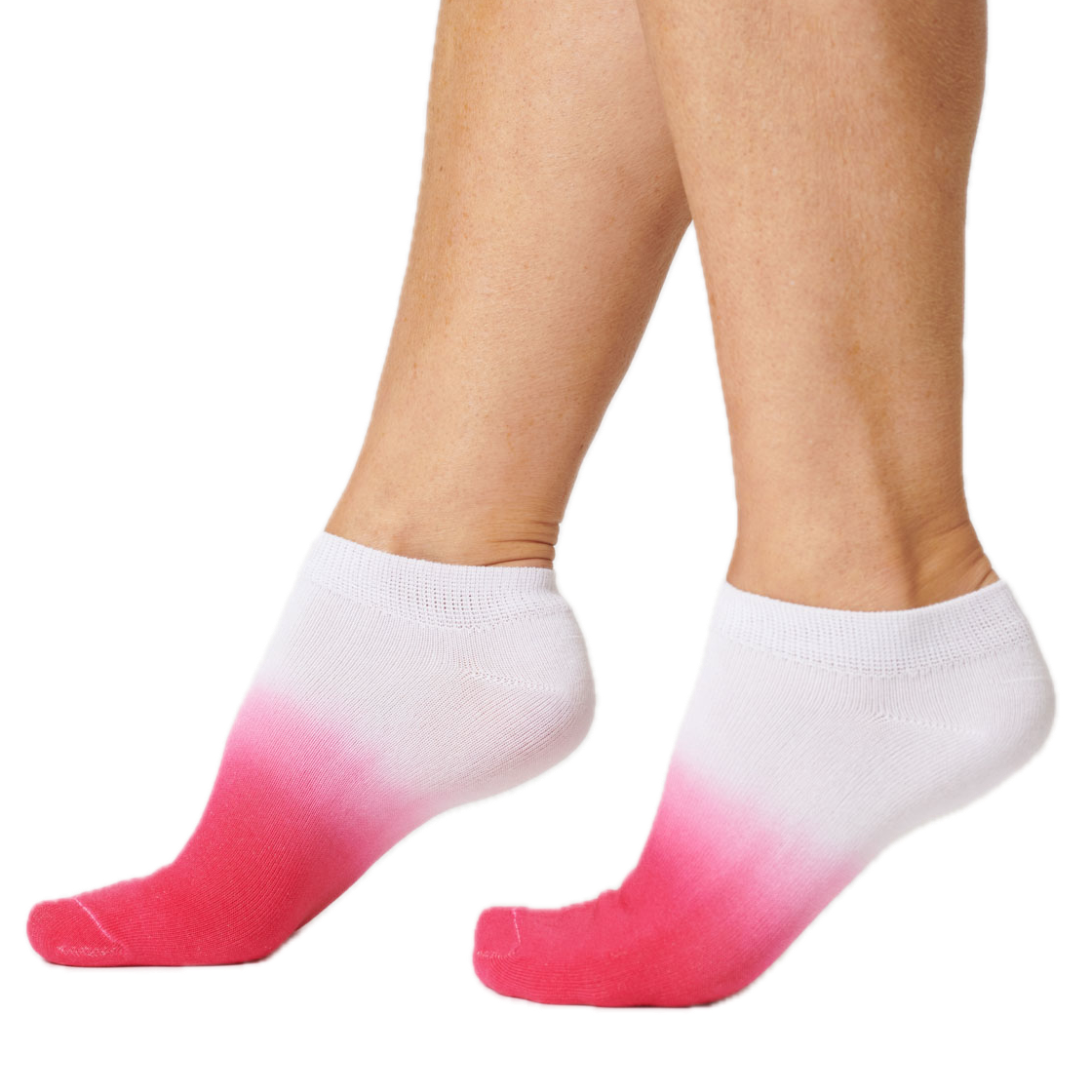 Sneaker-Socken, Dip Dye