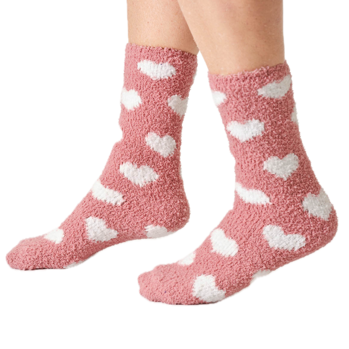Fluffysocken, Streifen oder Herzen