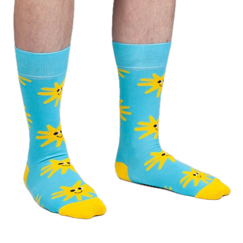 sonnige Socken