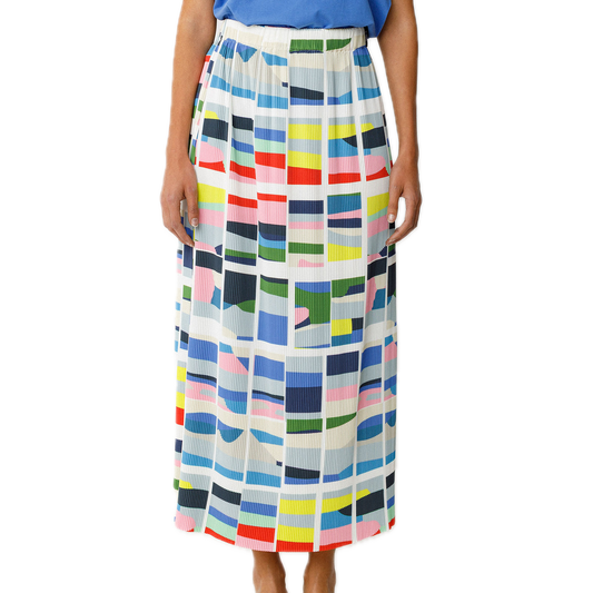 Sira Plissée-Rock aus recykeltem Polyester