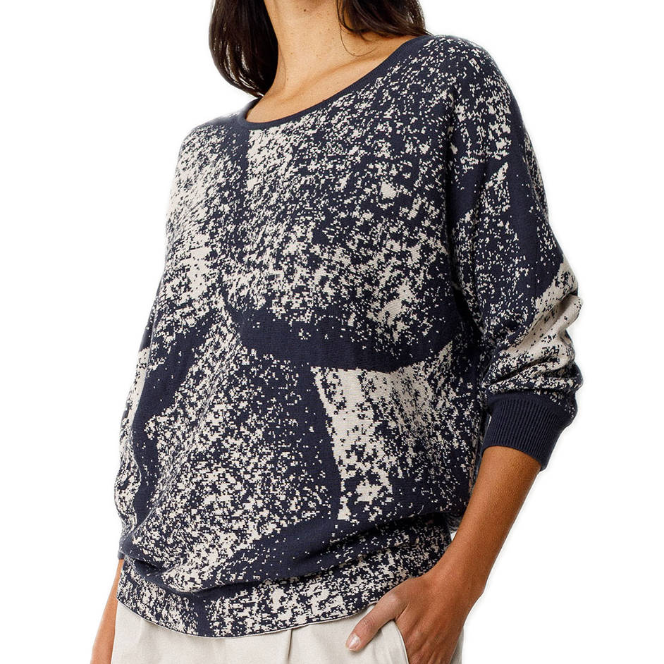 Naike 3/4-Arm-Pulli aus Bio-Baumwolle