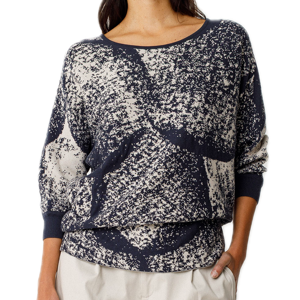 Naike 3/4-Arm-Pulli aus Bio-Baumwolle