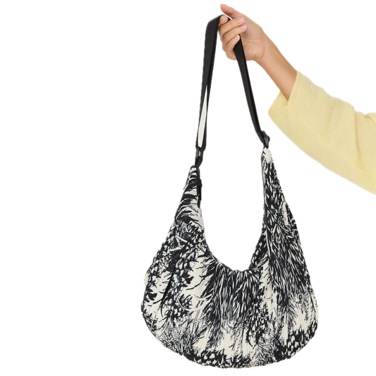 Tasche, Kalamua, aus recykeltem Polyester-Plissee