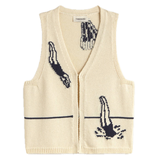 Robbie Swimmer Weste thinking MU