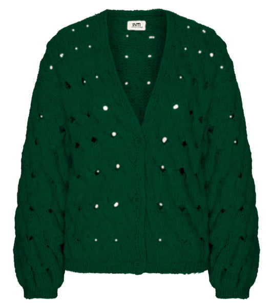 Reina superflauschige Alpaka-Strickjacke