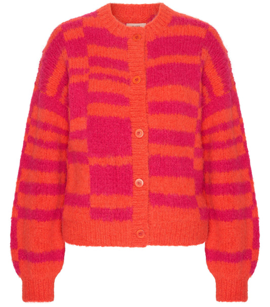 Marlen superflauschige Alpaka-Strickjacke