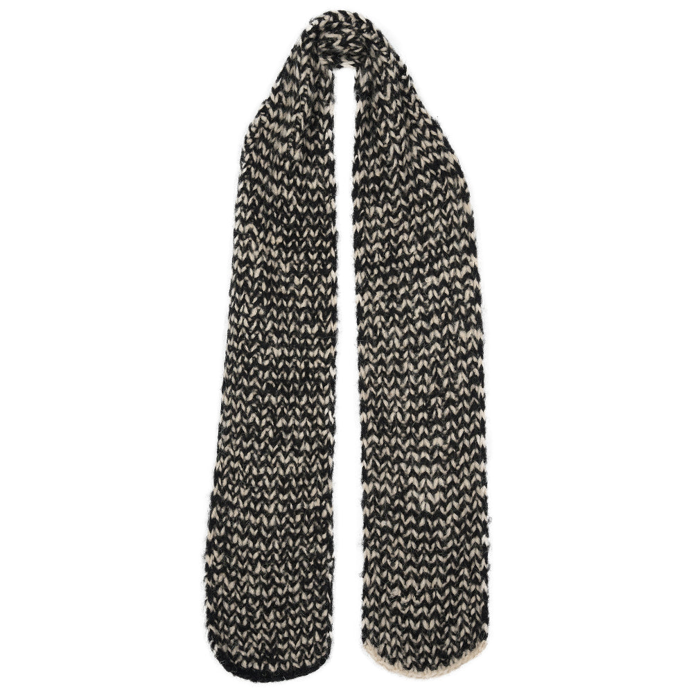 Caracol, superflauschiger Schal aus Alpakawolle