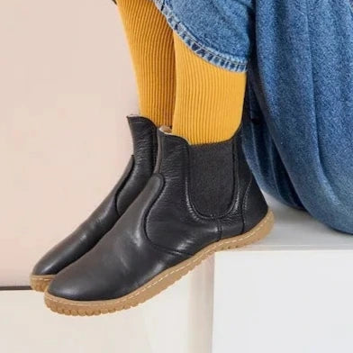 Kim, gefütterte Stiefeletten mit Barfußsohle