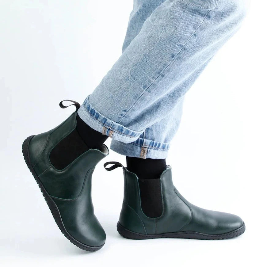 Kim, gefütterte Stiefeletten mit Barfußsohle