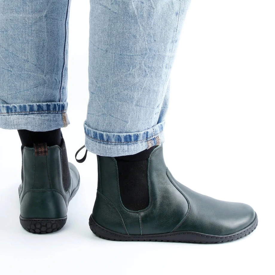 Kim, gefütterte Stiefeletten mit Barfußsohle