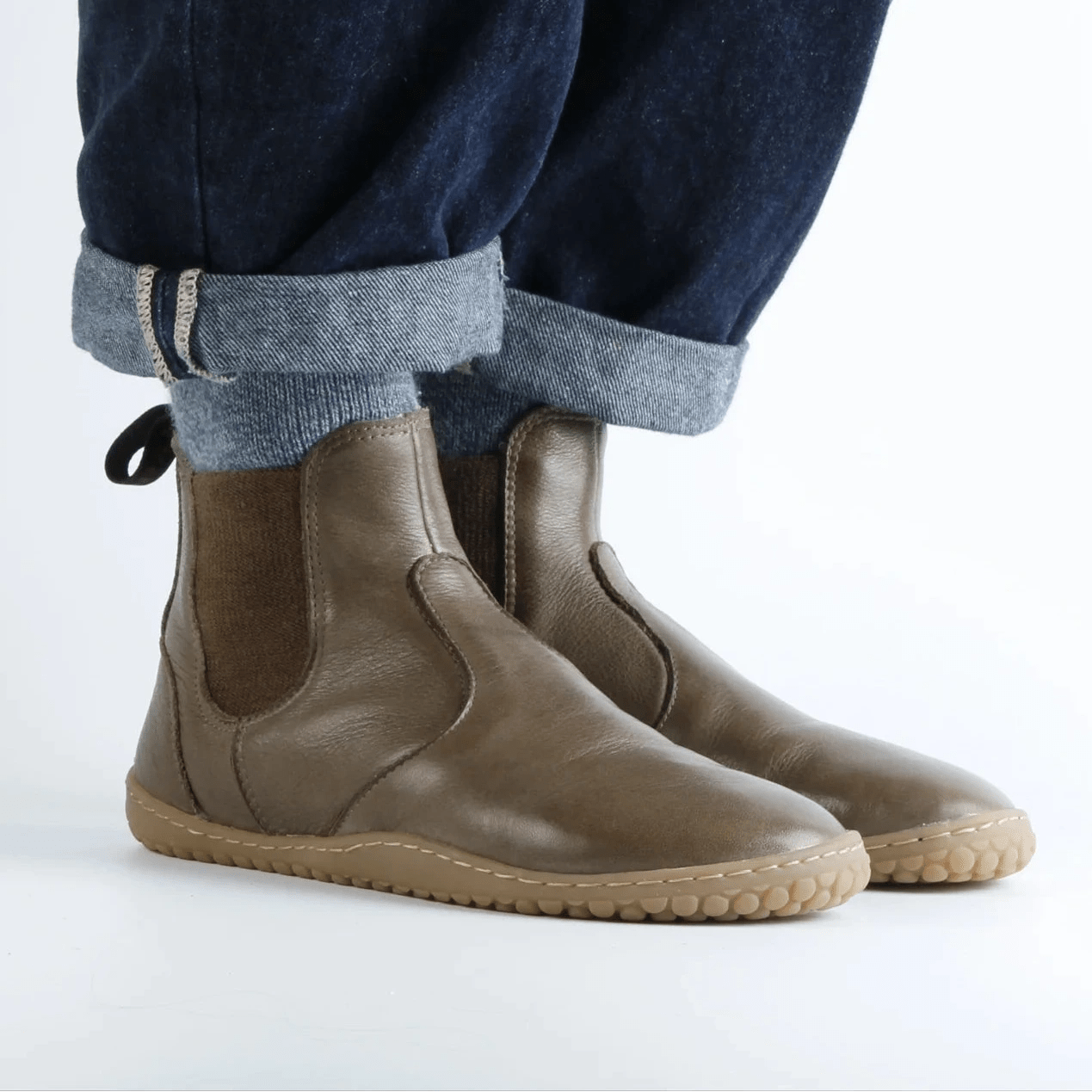 Kim, gefütterte Stiefeletten mit Barfußsohle