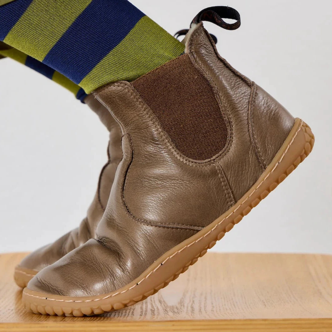 Kim, gefütterte Stiefeletten mit Barfußsohle