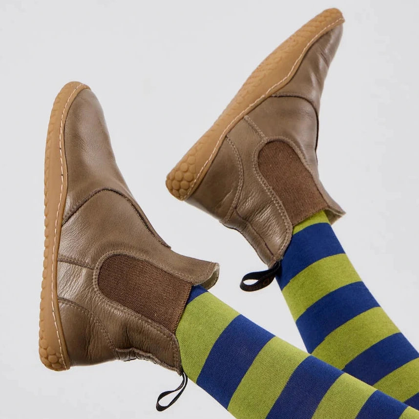 Kim, gefütterte Stiefeletten mit Barfußsohle