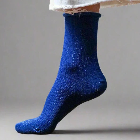 Glitzer Socken aus Bambus-Lyocell