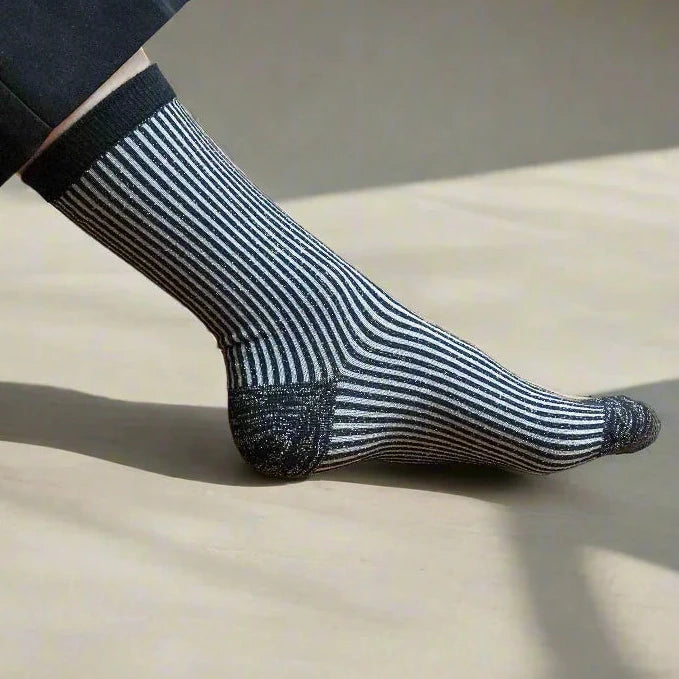 Glitzer Socken aus Bambus-Lyocell