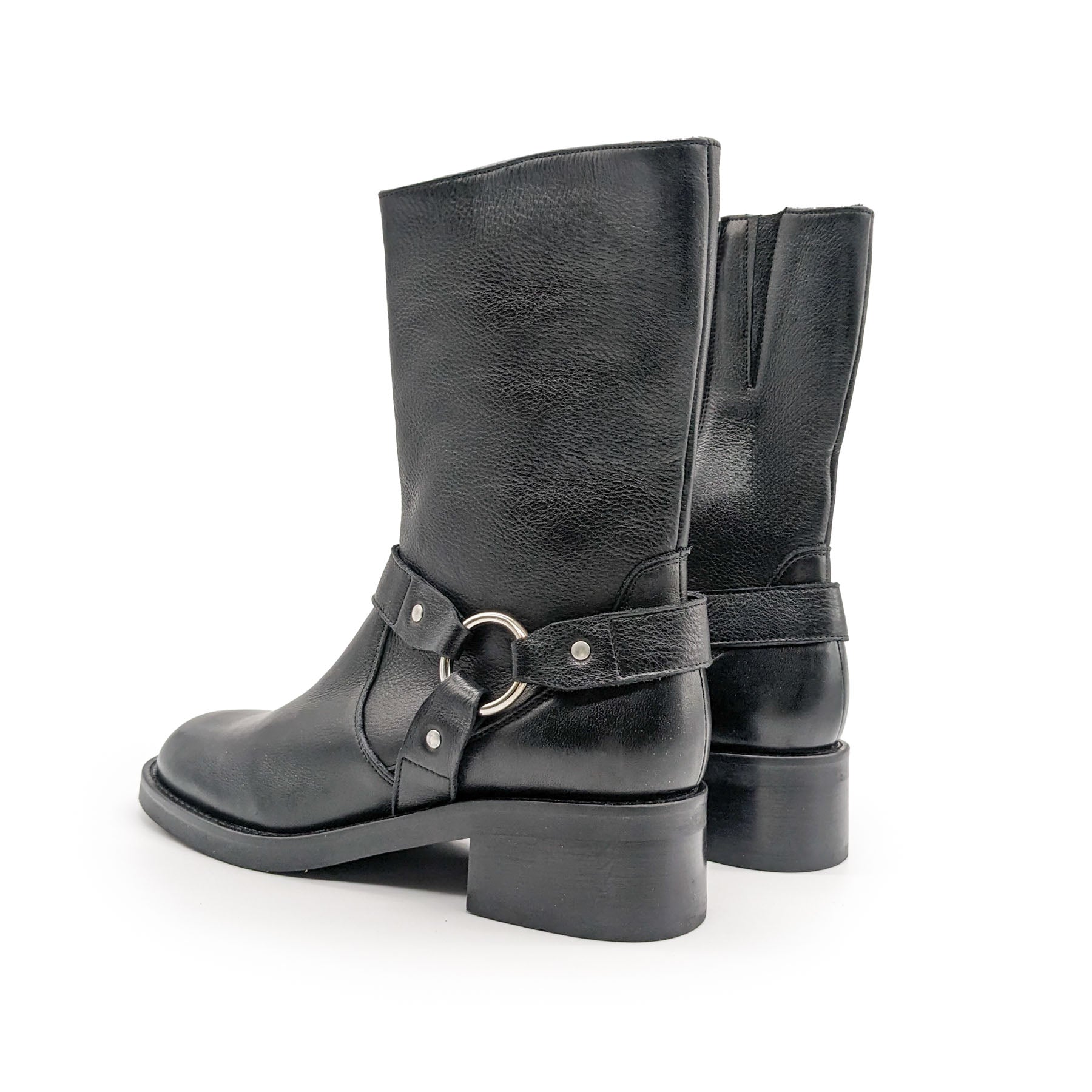 Kudu, Biker-Boots aus Bio Leder