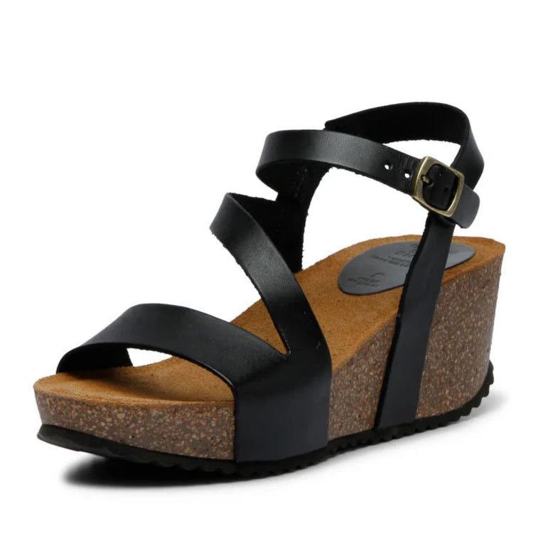 Jill sandal with a plateau made of cork