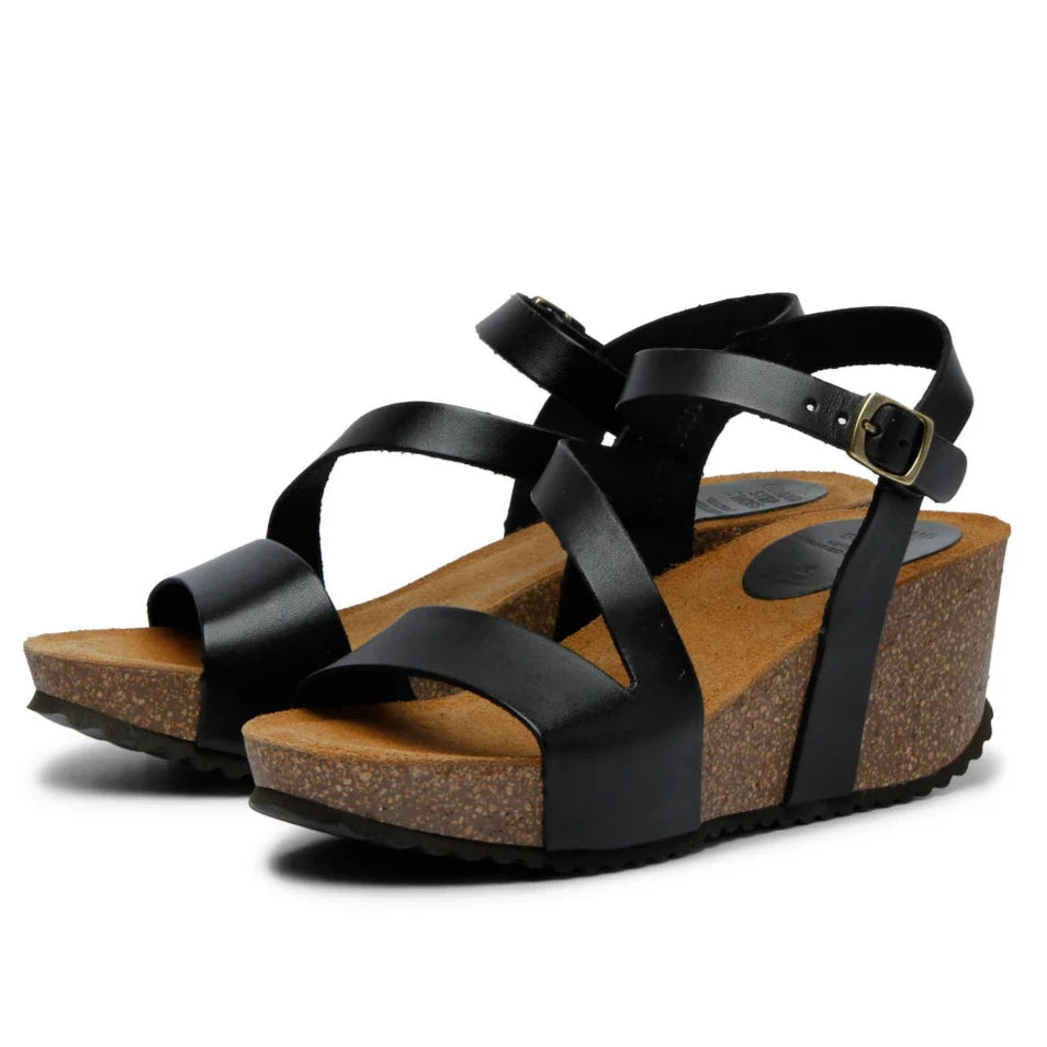 Jill sandal with a plateau made of cork