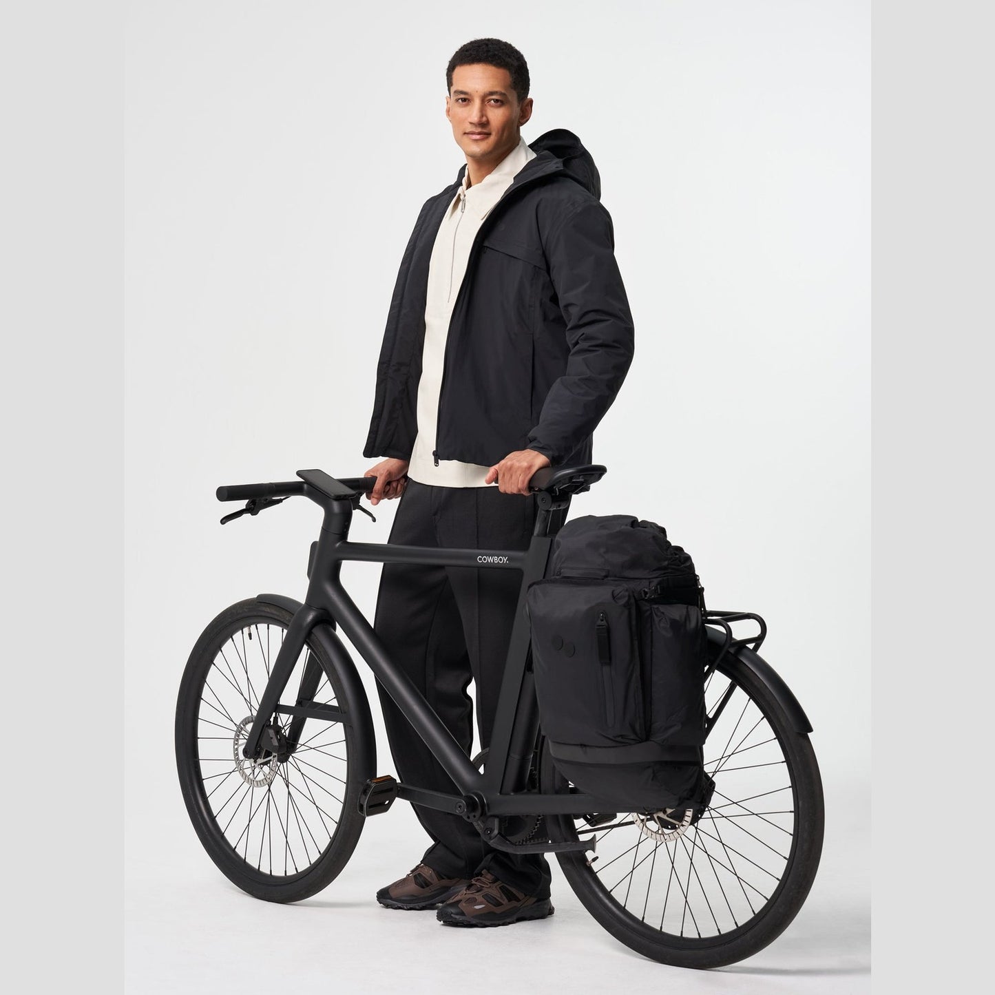 KOMUT M Fahrradtasche und Rucksack, aus recycelten Materialien