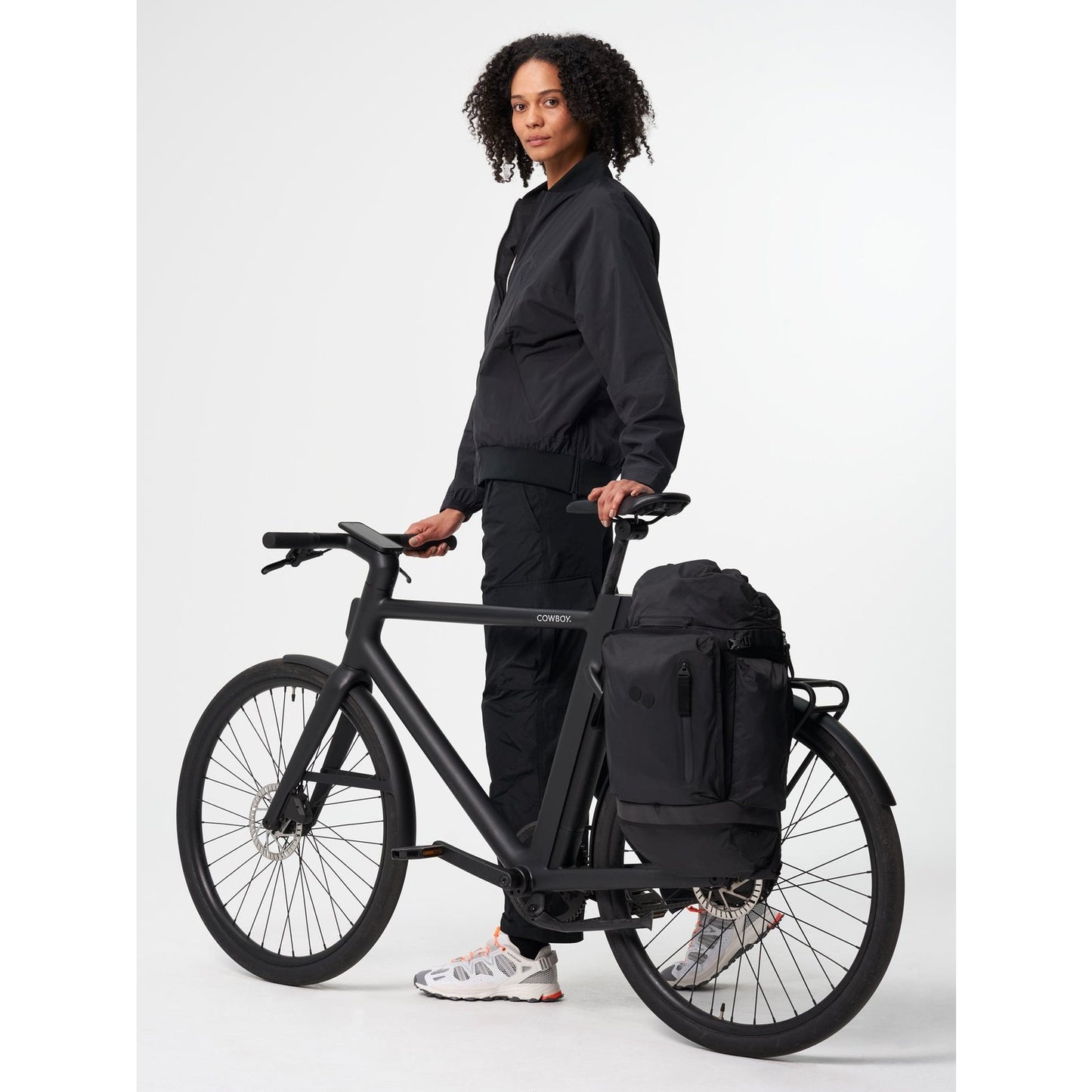 KOMUT M Fahrradtasche und Rucksack, aus recycelten Materialien