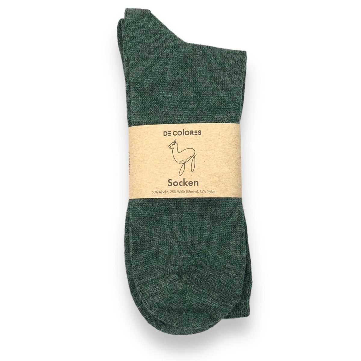 Socken aus Alpakawolle