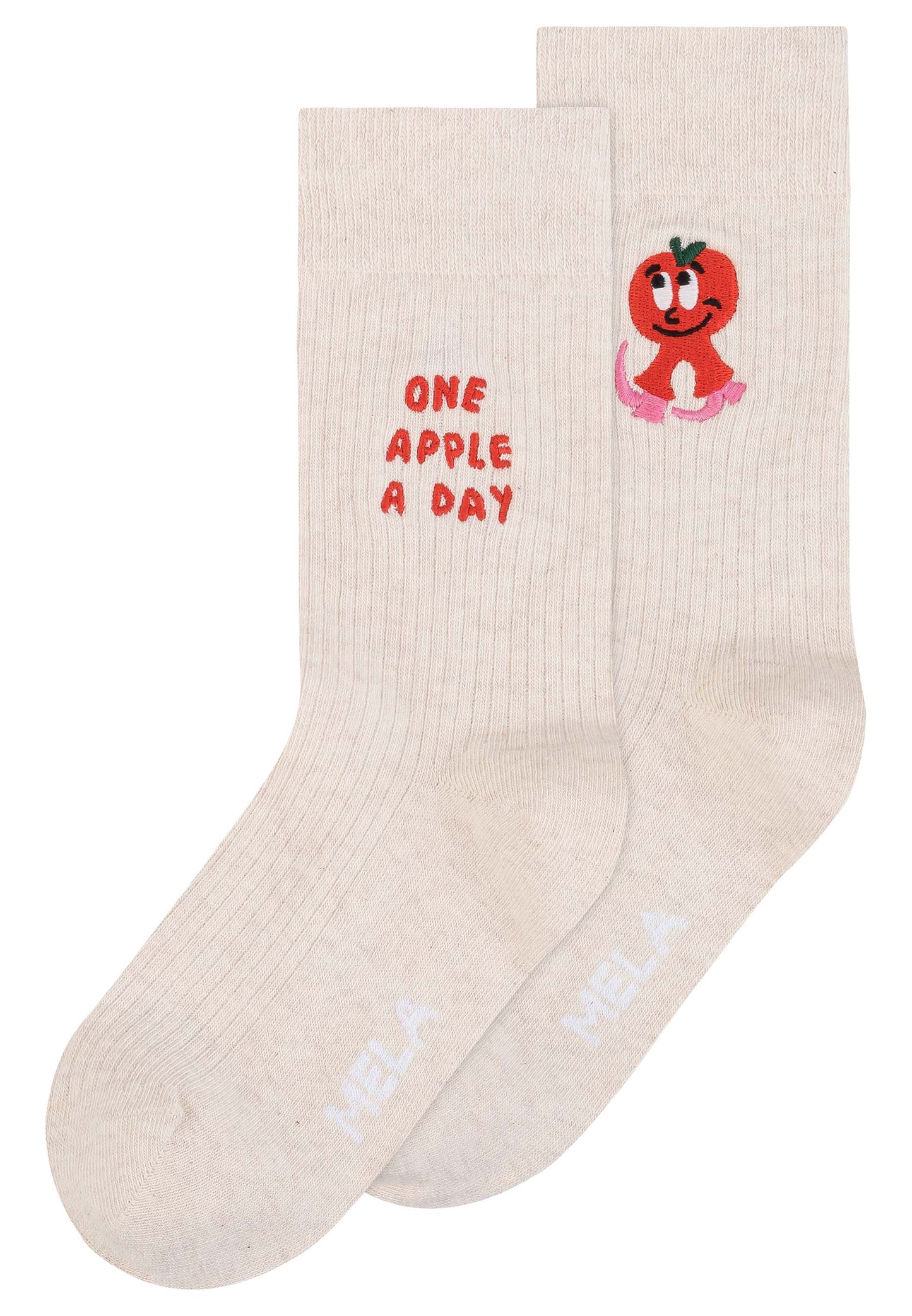 Box: 2er-Pack Apfel-Socken