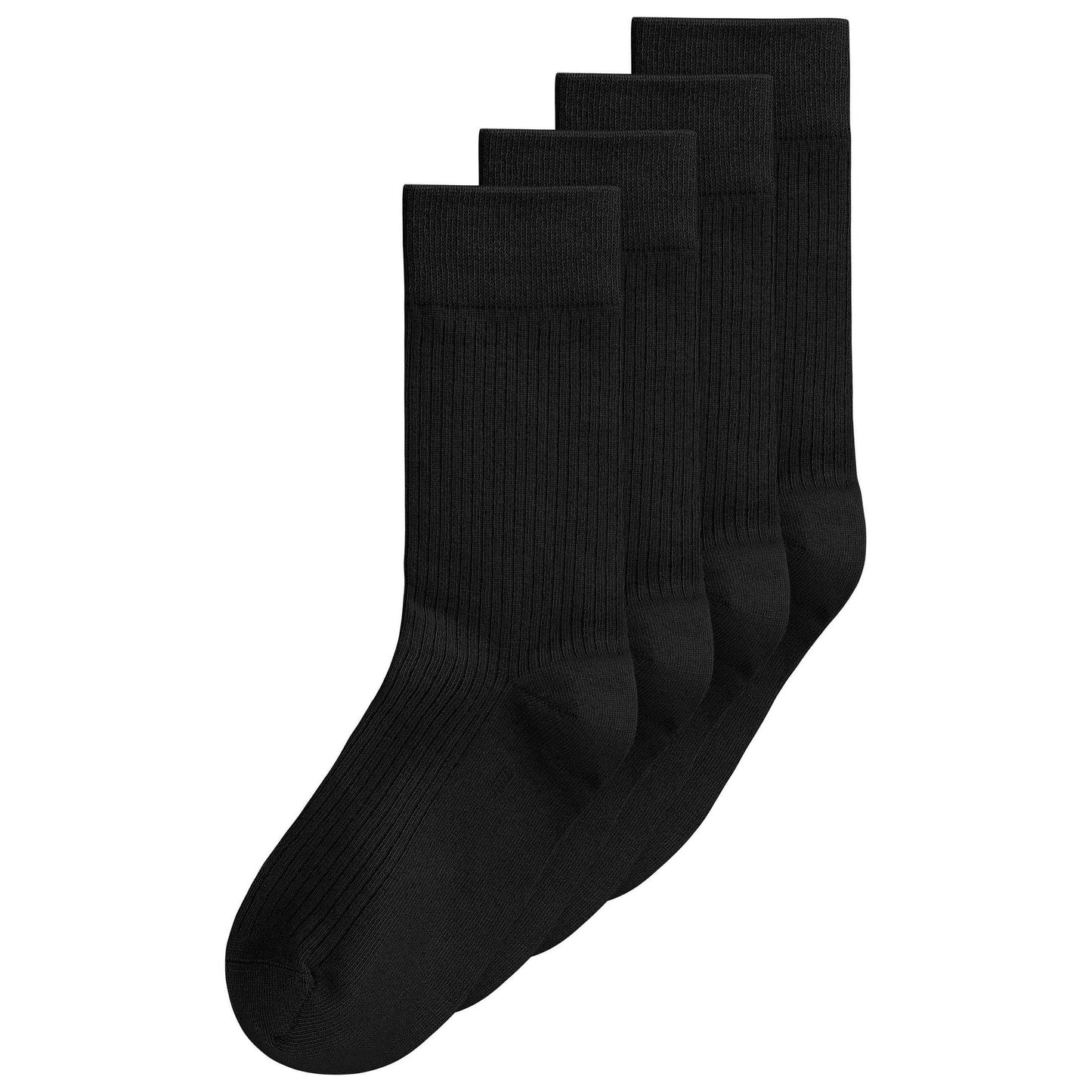 4-pack of ribbed socks