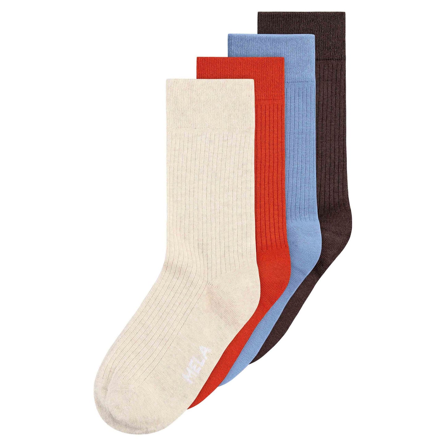 4-pack of ribbed socks