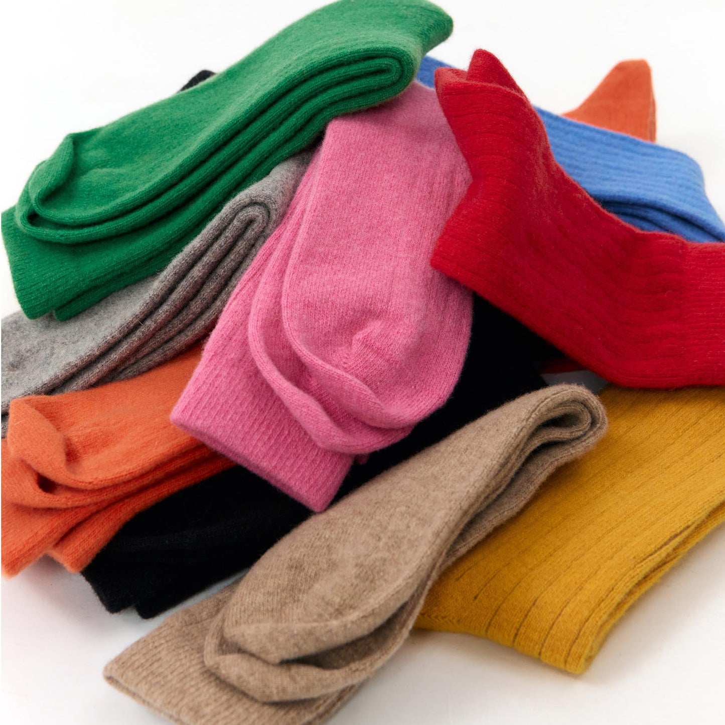 Lisos Uni-Wollsocken