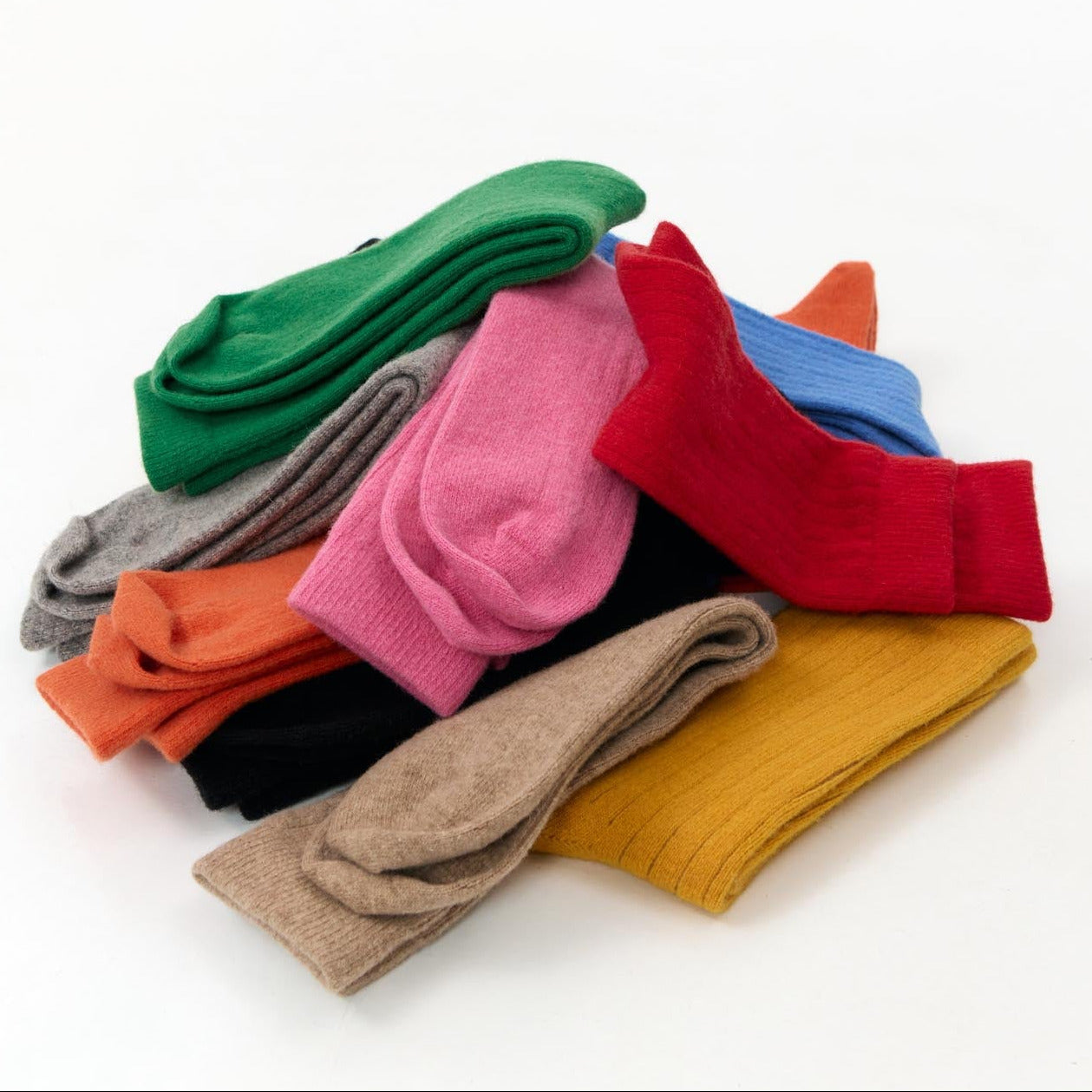 Lisos Uni-Wollsocken