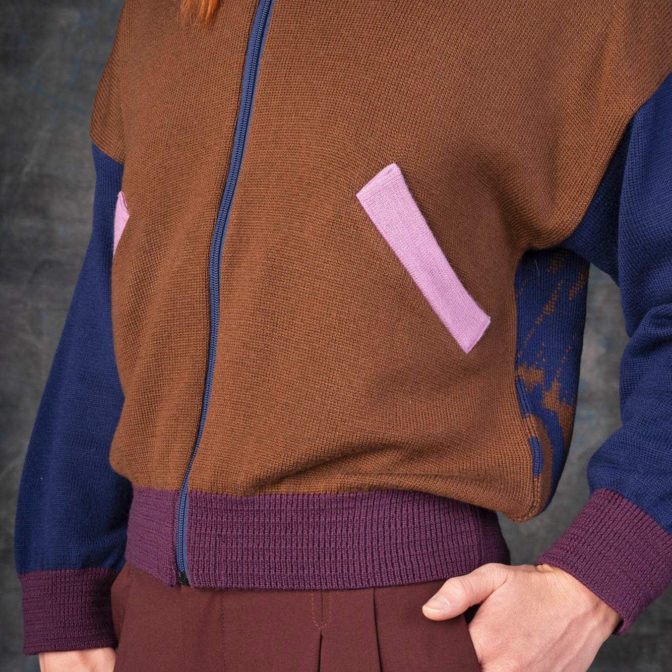 Strickjacke aus Merinowolle