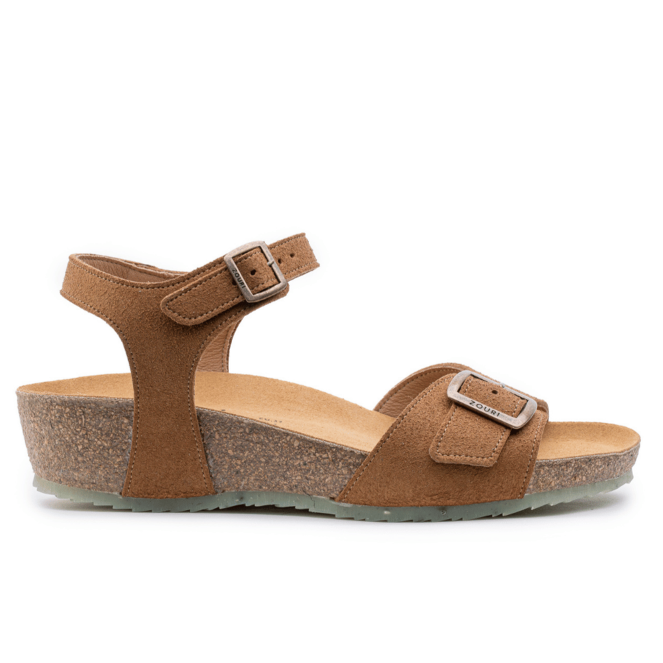 Seashell Plateau Sandalen, vegan