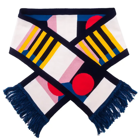 bunter Bio-Baumwoll Schal