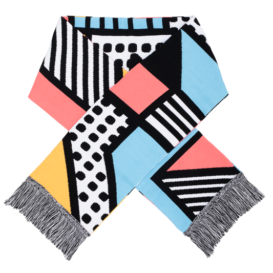 bunter Bio-Baumwoll Schal