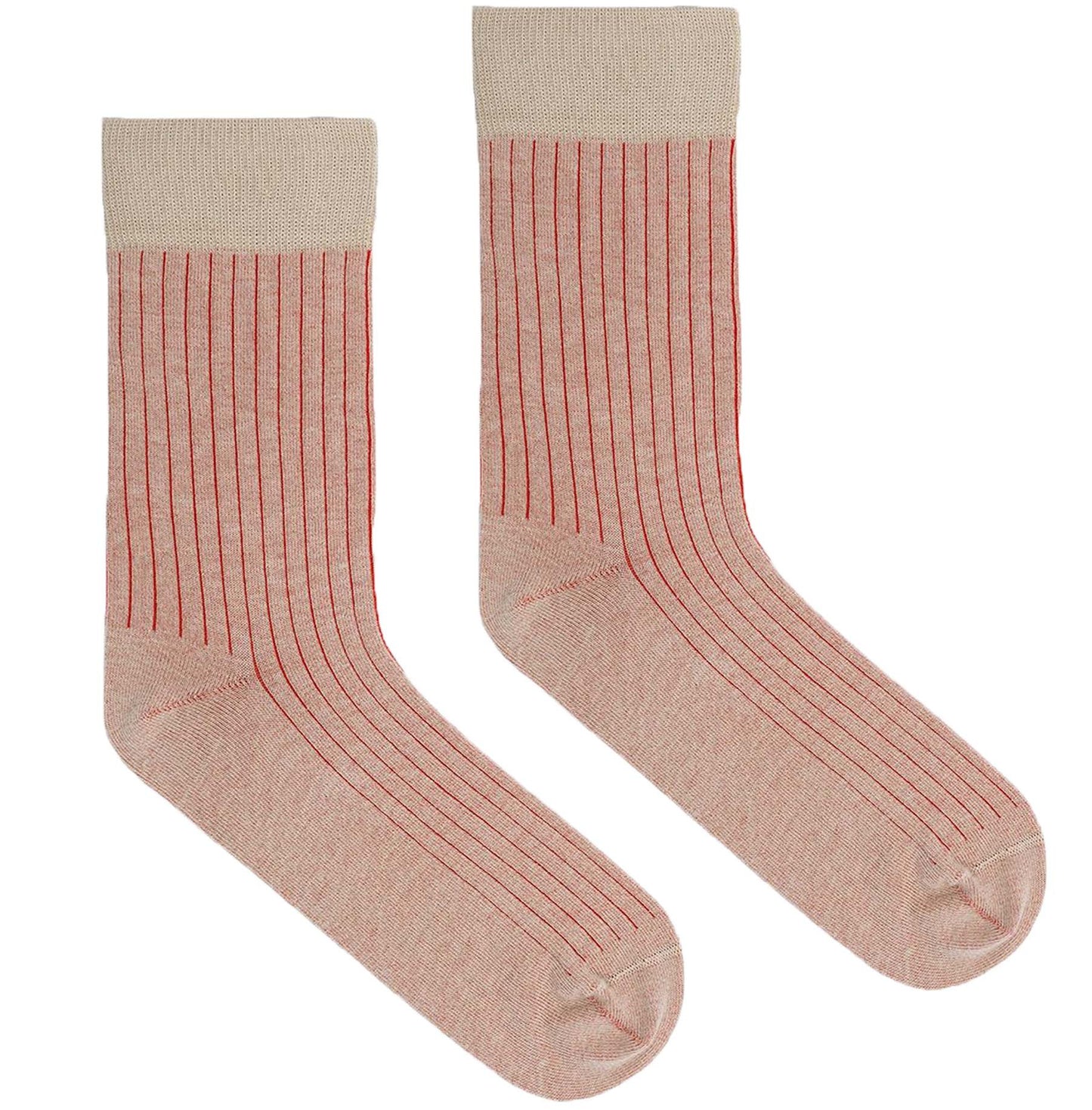 bunte Streifen-Strümpfe