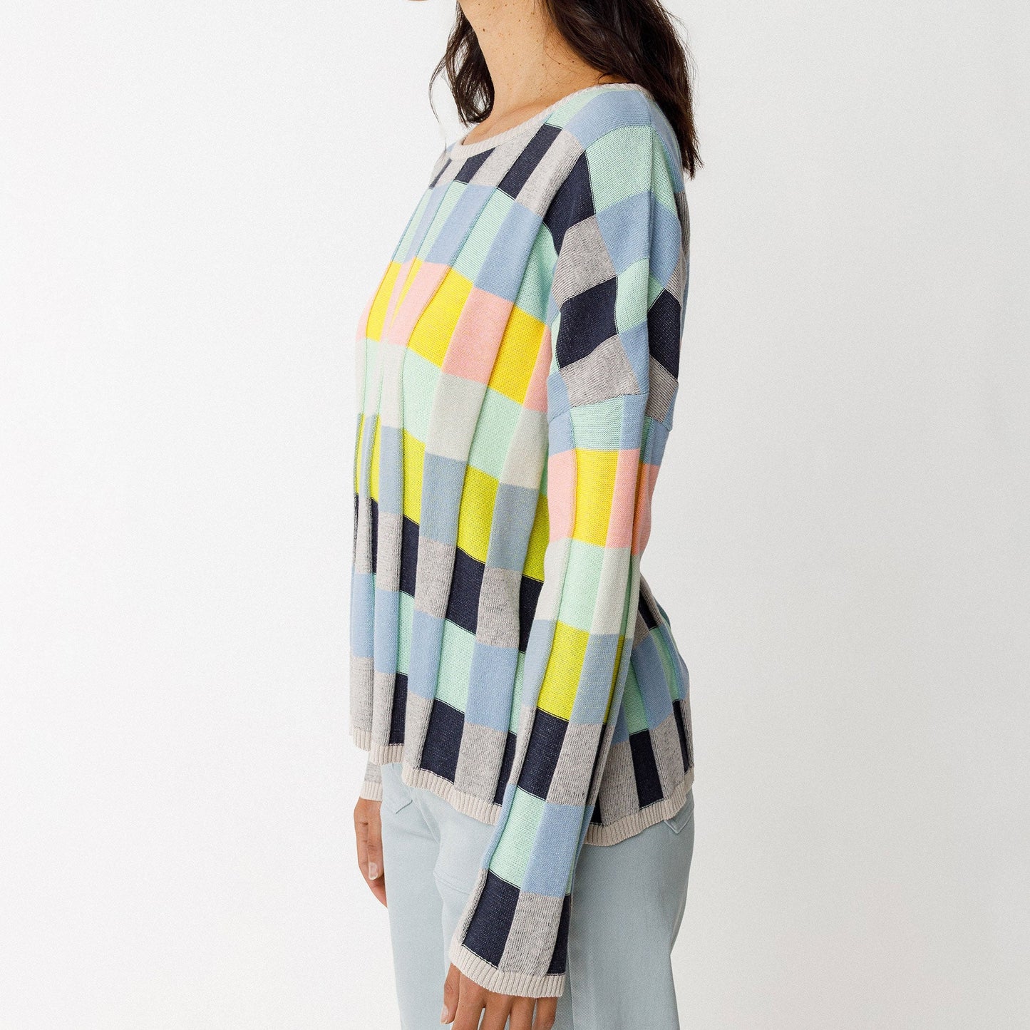 Bita bunter Pulli aus Bio-Baumwolle